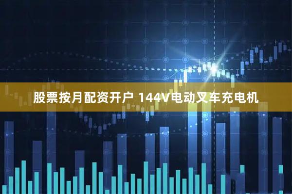 股票按月配资开户 144V电动叉车充电机